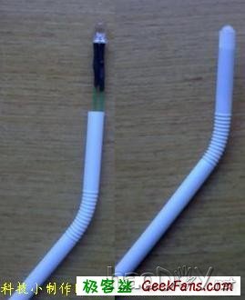 科技小制作-教你制作自带光源的笔