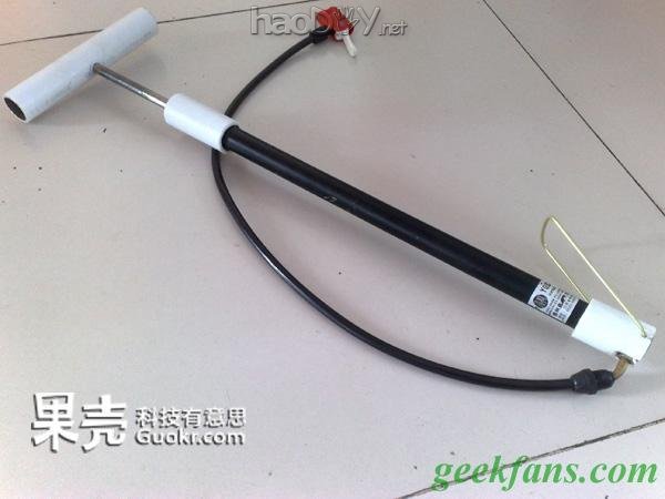 科技小制作-自制自行车打气筒