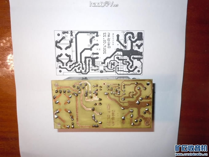 业余制作6P1开关电源