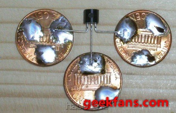 科技小制作-自制硬币收音机