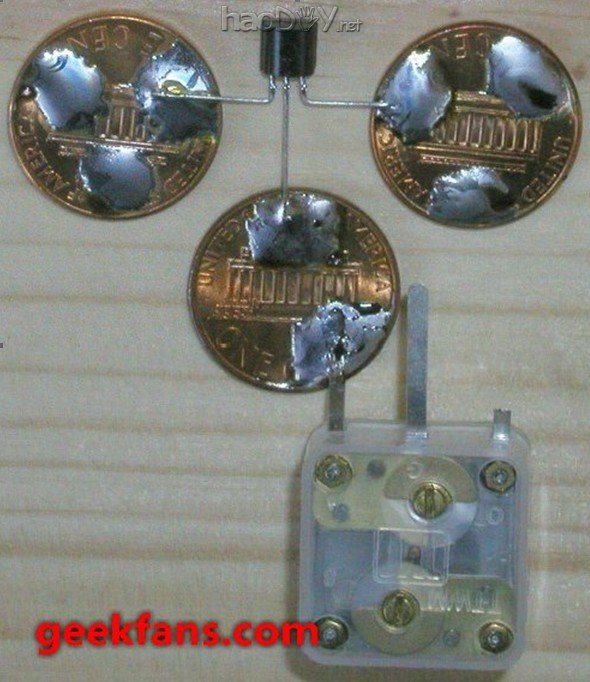 科技小制作-自制硬币收音机