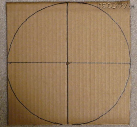 科技小制作-自制纸板风力涡轮机