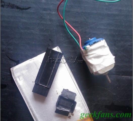 科技小制作-自制水龙头发电机