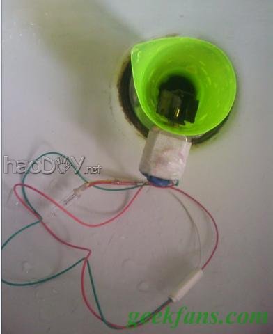 科技小制作-自制水龙头发电机