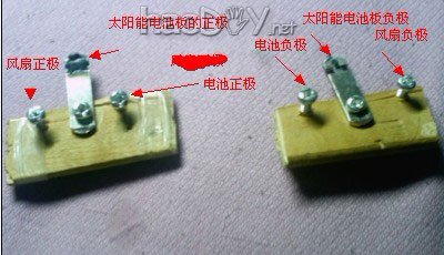 科技小制作-DIY太阳能小风扇