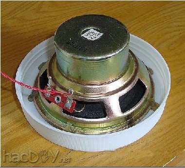 科技小制作-用塑料桶做个小音箱