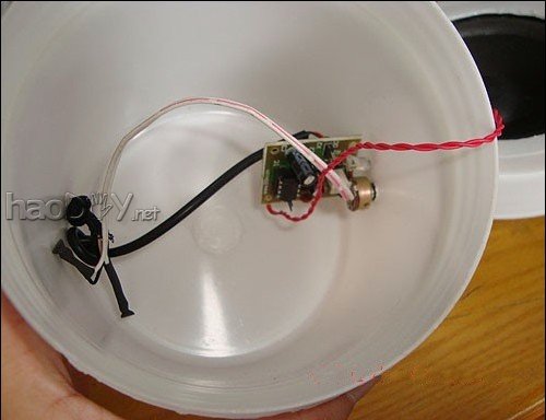 科技小制作-用塑料桶做个小音箱