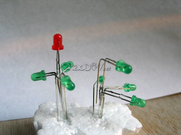 科技小制作-自制LED圣诞树