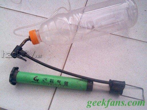 科技小制作-DIY高压水枪