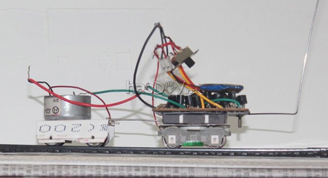 科技小制作-自制遥控火车模型