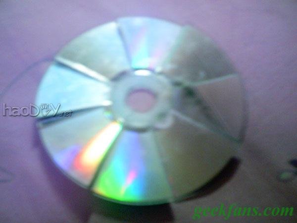 科技小制作-自制USB光盘风扇