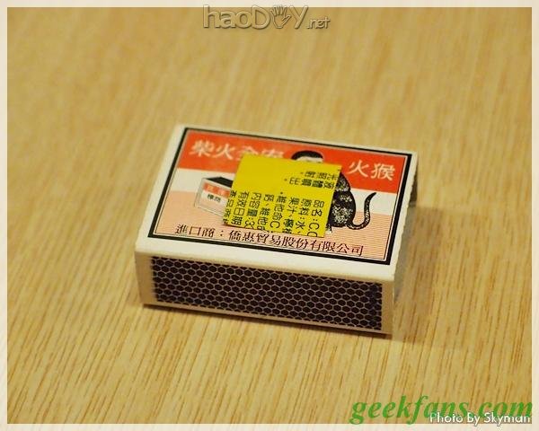 科技小制作-自制火柴盒相机