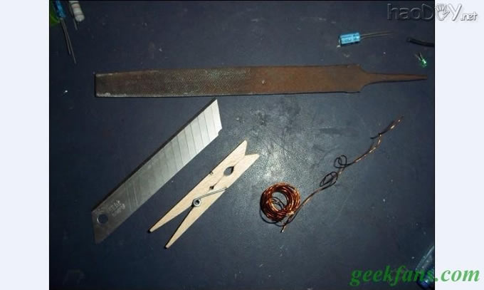 科技小制作-DIY牙签发射器