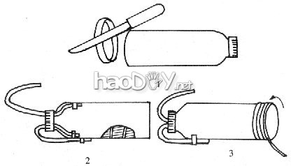 科技小制作-用塑料制作的潜水艇
