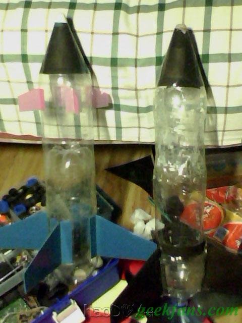 科技小制作-DIY水火箭