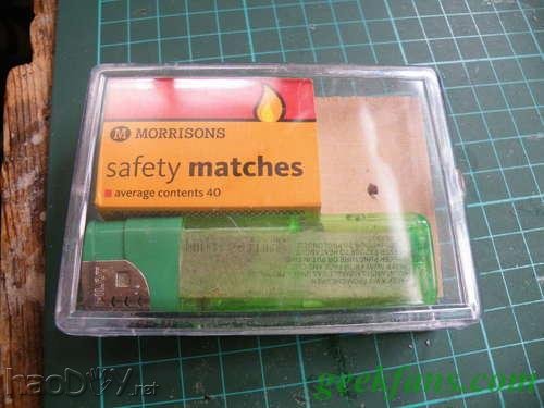 科技小制作-自制火柴棍火箭