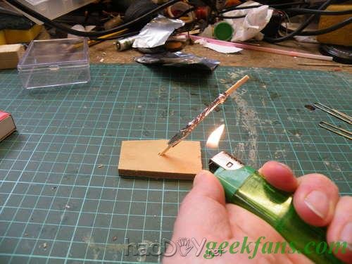 科技小制作-自制火柴棍火箭