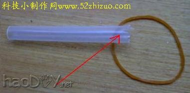 科技小制作-自制橡筋动力直升机