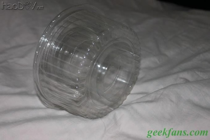 科技小制作-蛋糕盒、饮料瓶制作简易环形闪光灯