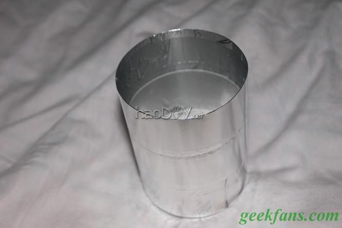 科技小制作-蛋糕盒、饮料瓶制作简易环形闪光灯