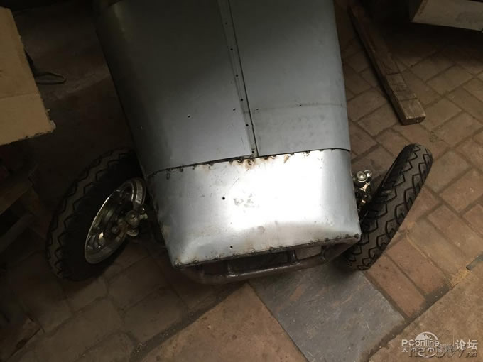 点击查看原图 超级奶爸,用两月时间为儿子设计制造专属老爷车