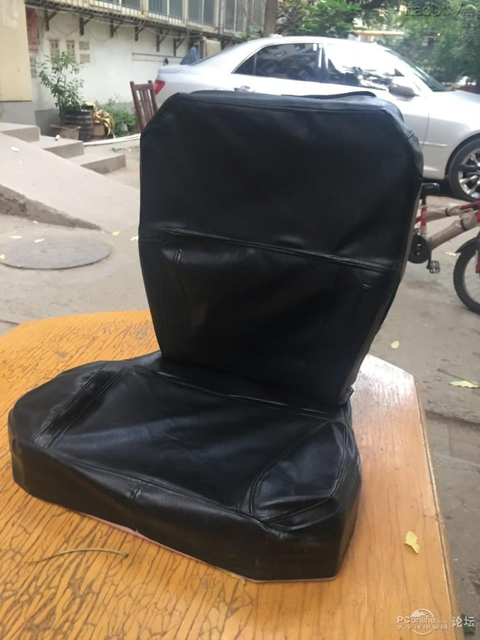 点击查看原图 超级奶爸,用两月时间为儿子设计制造专属老爷车