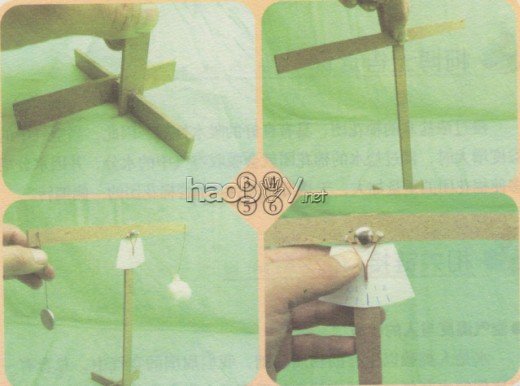 科技小制作-制作棉球湿度计