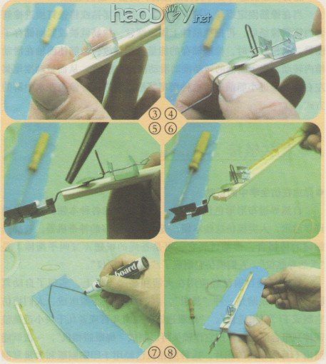 科技小制作-制作橡筋动力仿生小船