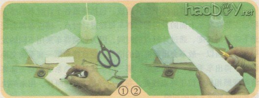 科技小制作-制作简单的帆船模型