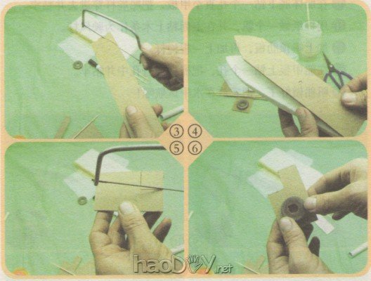 科技小制作-制作简单的帆船模型