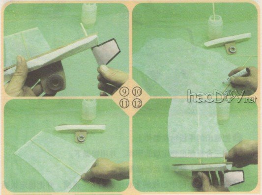 科技小制作-制作简单的帆船模型