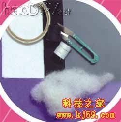 科技小制作-教你如何自制黑色熊猫鼠标垫!