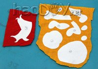 科技小制作-布贴画的制作步骤教程