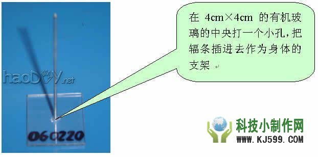 科技小制作-制作简易摇头娃娃的步骤过程