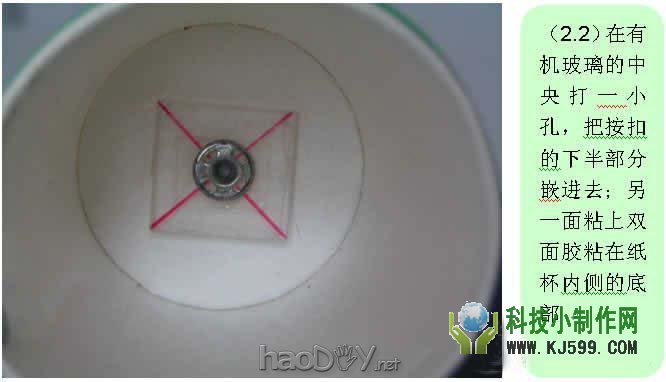 科技小制作-制作简易摇头娃娃的步骤过程