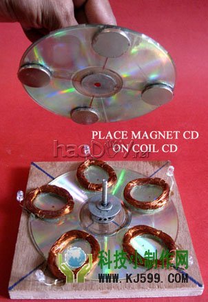 科技小制作-自制发电机的科技小制作