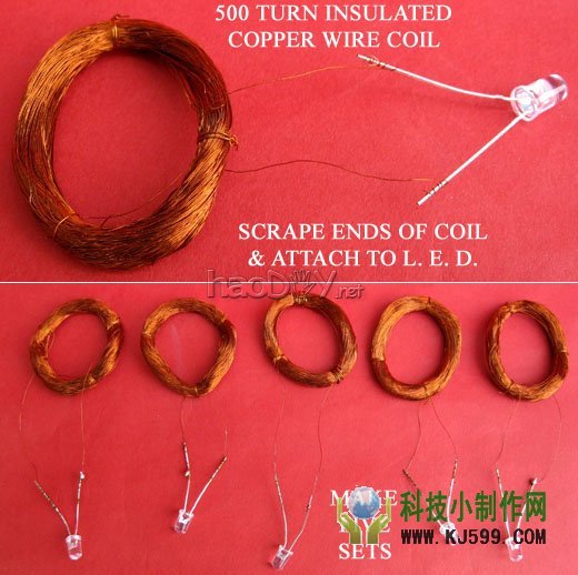 科技小制作-自制发电机的科技小制作