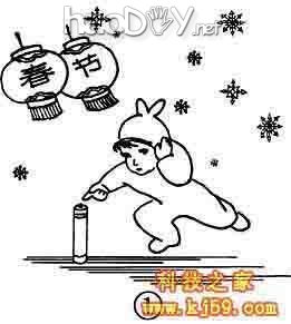 科技小制作-自制电子“爆竹”的步骤!