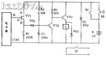 科技小制作-用电子表制作高精度定时器的原理及方法