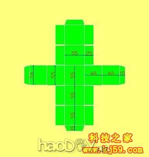 科技小制作-我的DIY自制糖果盒步骤及图纸