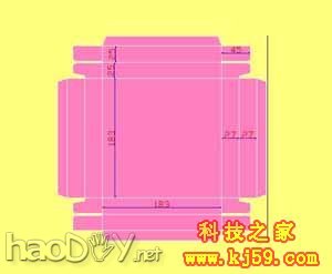 科技小制作-我的DIY自制糖果盒步骤及图纸