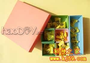 科技小制作-我的DIY自制糖果盒步骤及图纸