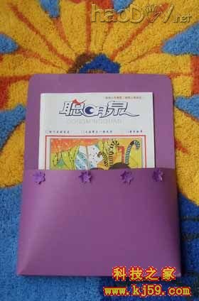 科技小制作-自己怎样动手制作方便书报纸袋