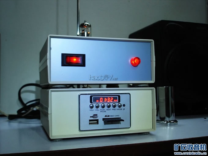 独胆6T1电脑小功放制作---供初学者参考的作品