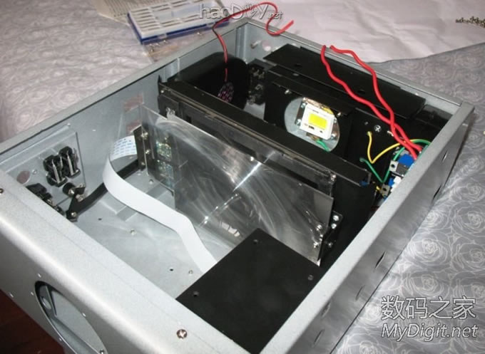 六年磨剑,我DIY的LED投影成功(四楼有效果图) 六年磨剑,我DIY的LED投影成功(四楼有效果图)