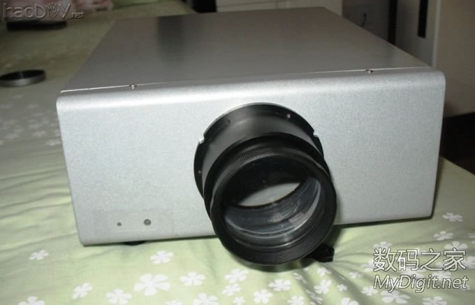 六年磨剑,我DIY的LED投影成功(四楼有效果图)