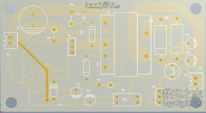 手工DIY一个24V  2A开关电源!第一次D电源~哈哈 手工DIY一个24V  2A开关电源!第一次D电源~哈哈