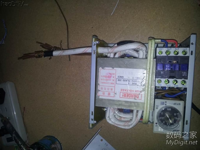 也diy个点焊机。次级竟然超过1000安爆表了