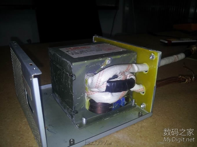 也diy个点焊机。次级竟然超过1000安爆表了