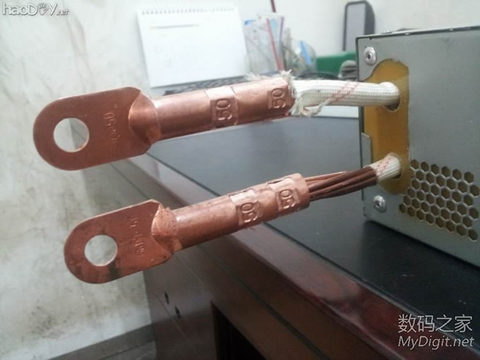 也diy个点焊机。次级竟然超过1000安爆表了
